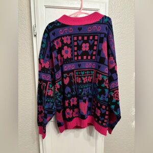Vtg Bonjour International Sweater